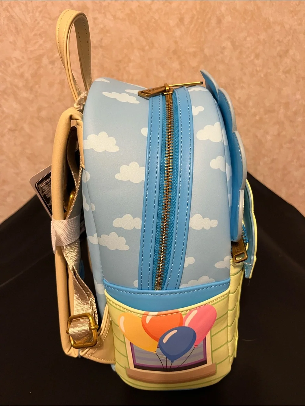Loungefly Pixar Up Balloon House Mini Backpack - Pastel Multicolor